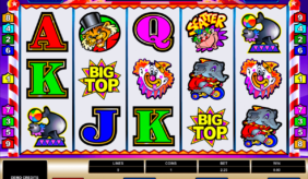 big top microgaming slot machine 