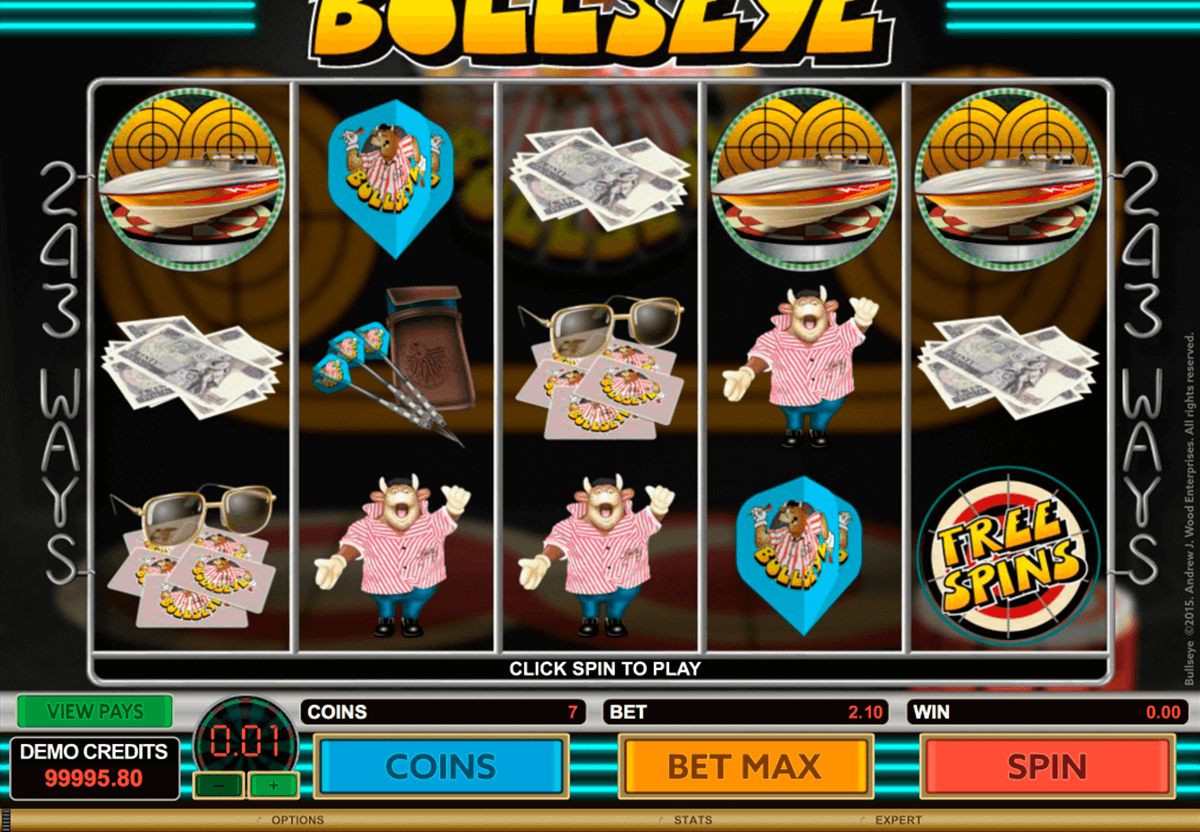 bullseye microgaming slot machine 
