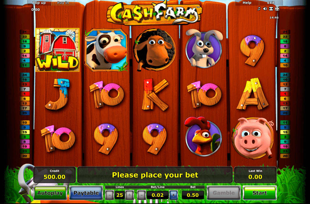 cash farm novomatic slot machine 