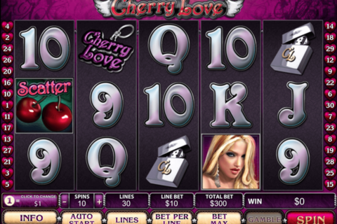 cherry love playtech slot machine 