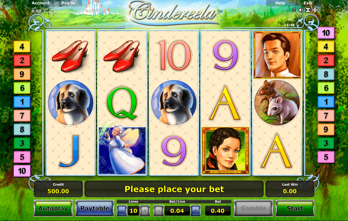 Novomatic have taken the classic tale and turned it into a casino slot, featuring many aspects of the story on the reels.These include Cinderella herself, Prince Charming and the fairy godmother, while the two ugly step sisters thankfully fail to make an appearance.
