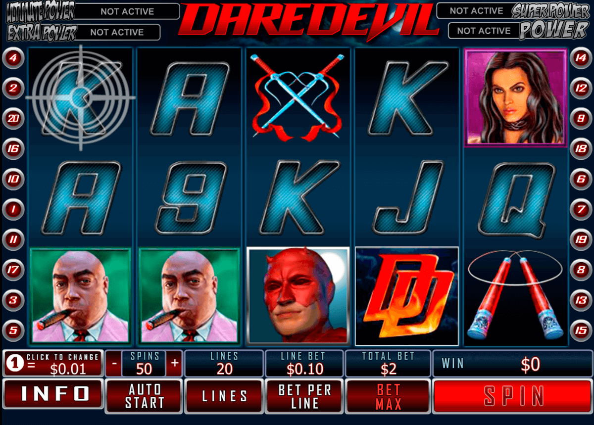 daredevil playtech slot machine 