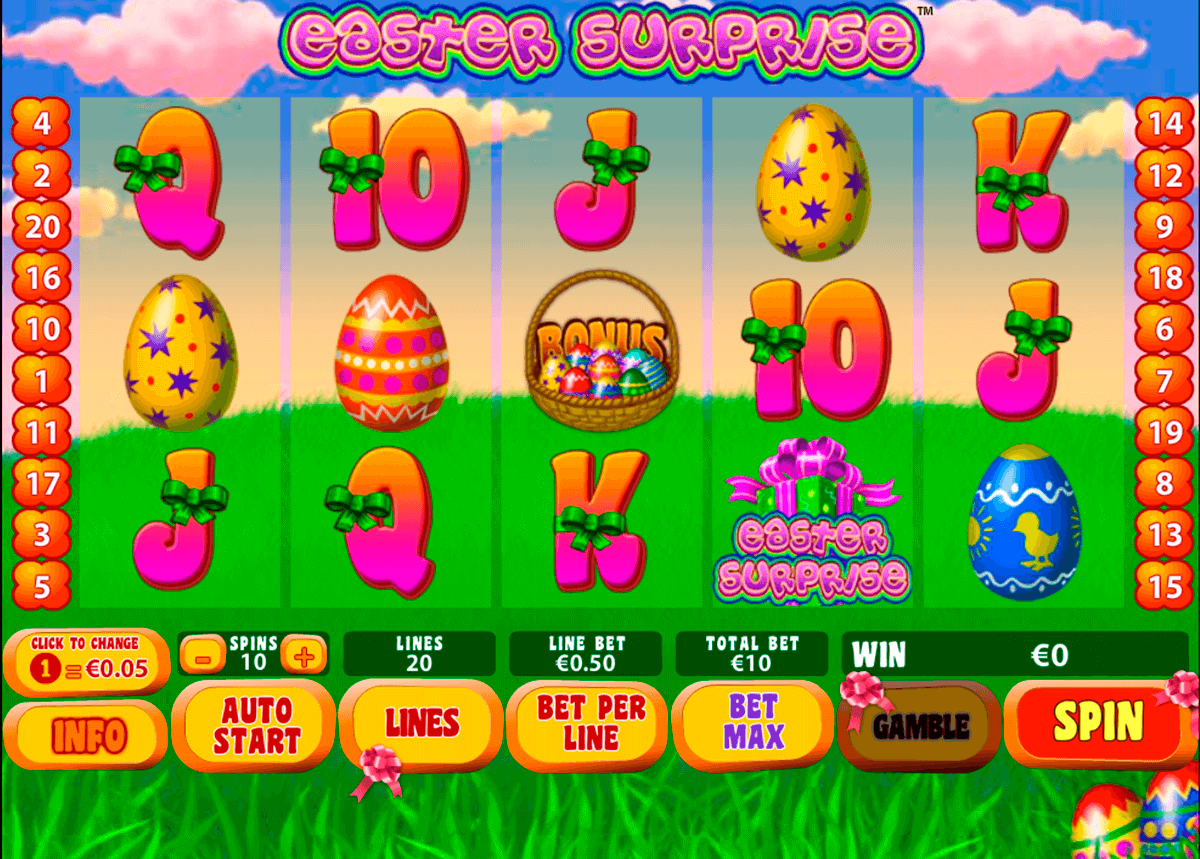 Slot Machine Gratis Easter Surprise