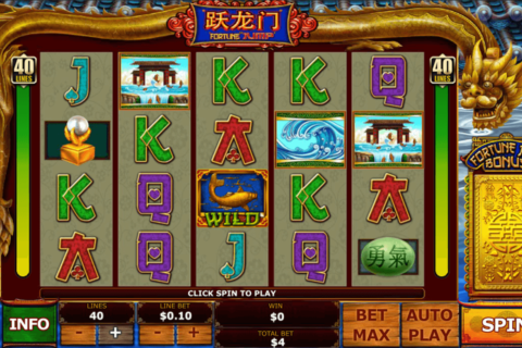 fortune jump playtech slot machine 