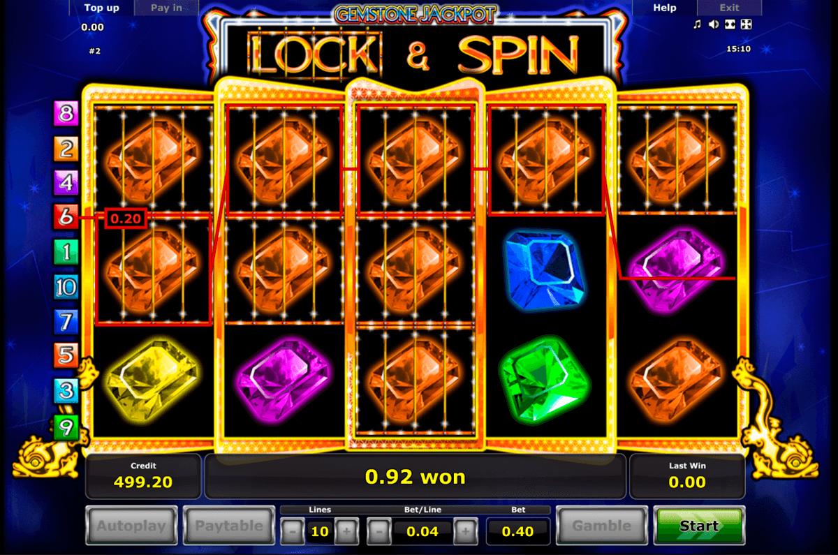 gemstone jackpot novomatic slot machine 