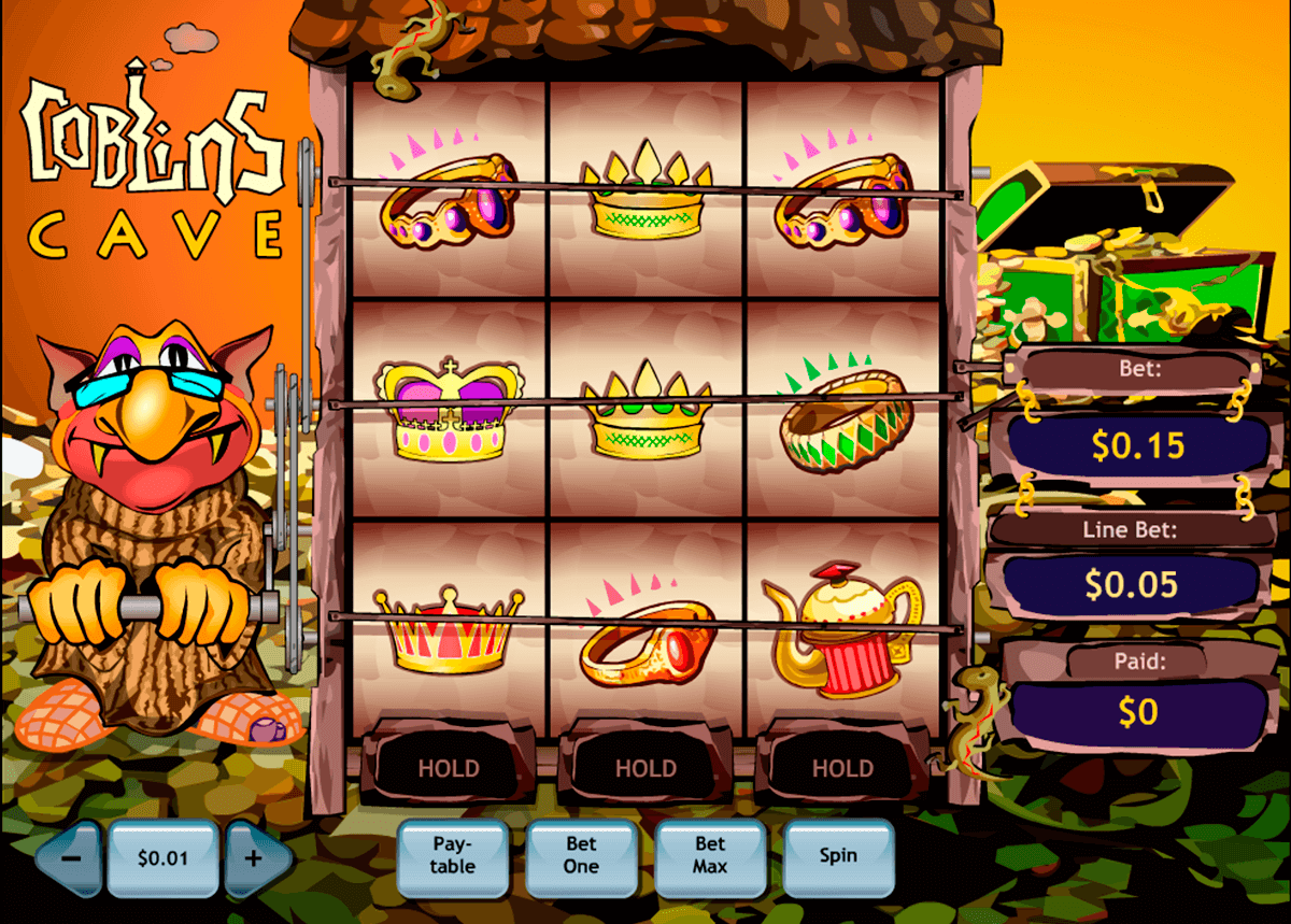 goblins cave playtech slot machine 