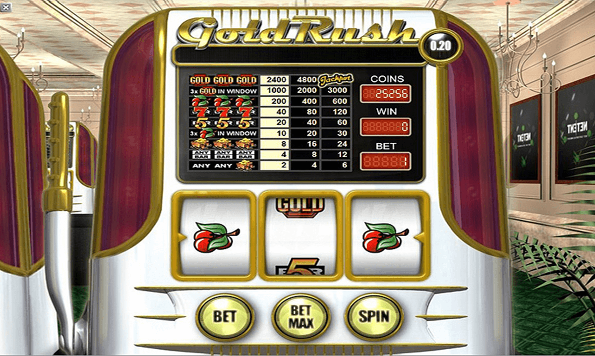 gold rush netent slot machine 