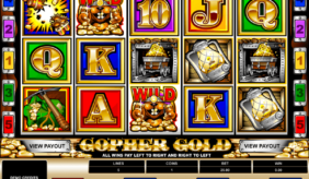 gopher gold microgaming slot machine 