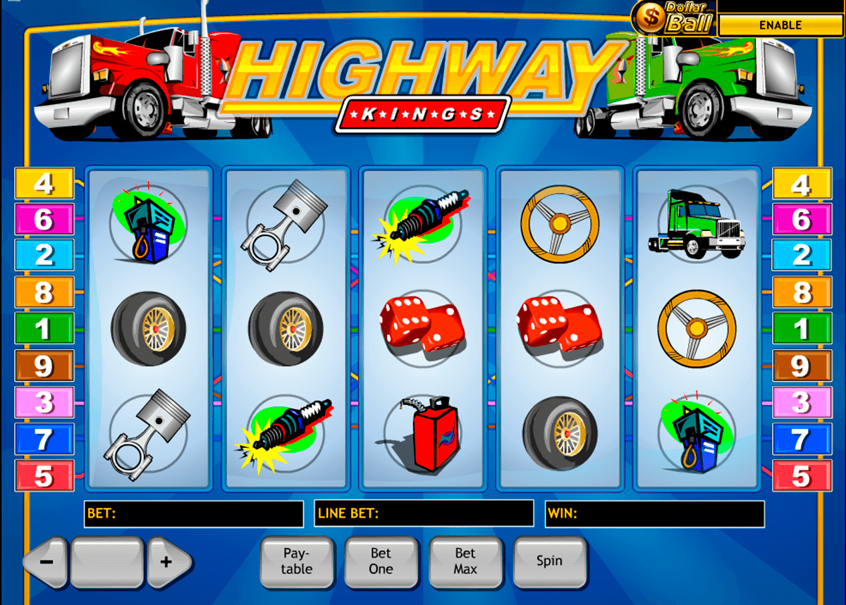highway kings playtech slot machine 