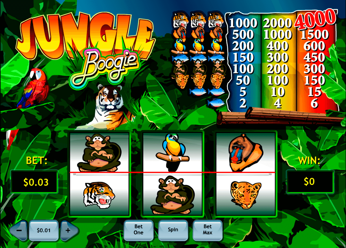 jungle boogie playtech slot machine 