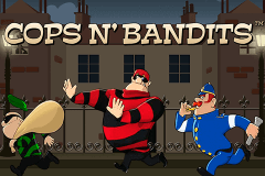 logo cops n bandits playtech slot online 