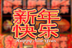 logo happy new year microgaming slot online 