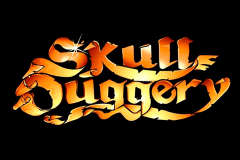 logo skull duggery microgaming slot online 