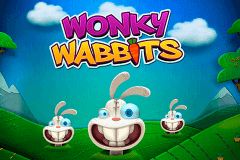 logo wonky wabbits netent slot online 
