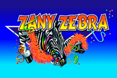 logo zany zebra microgaming slot online 