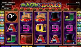 magic boxes microgaming slot machine 