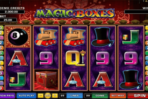 magic boxes microgaming slot machine 