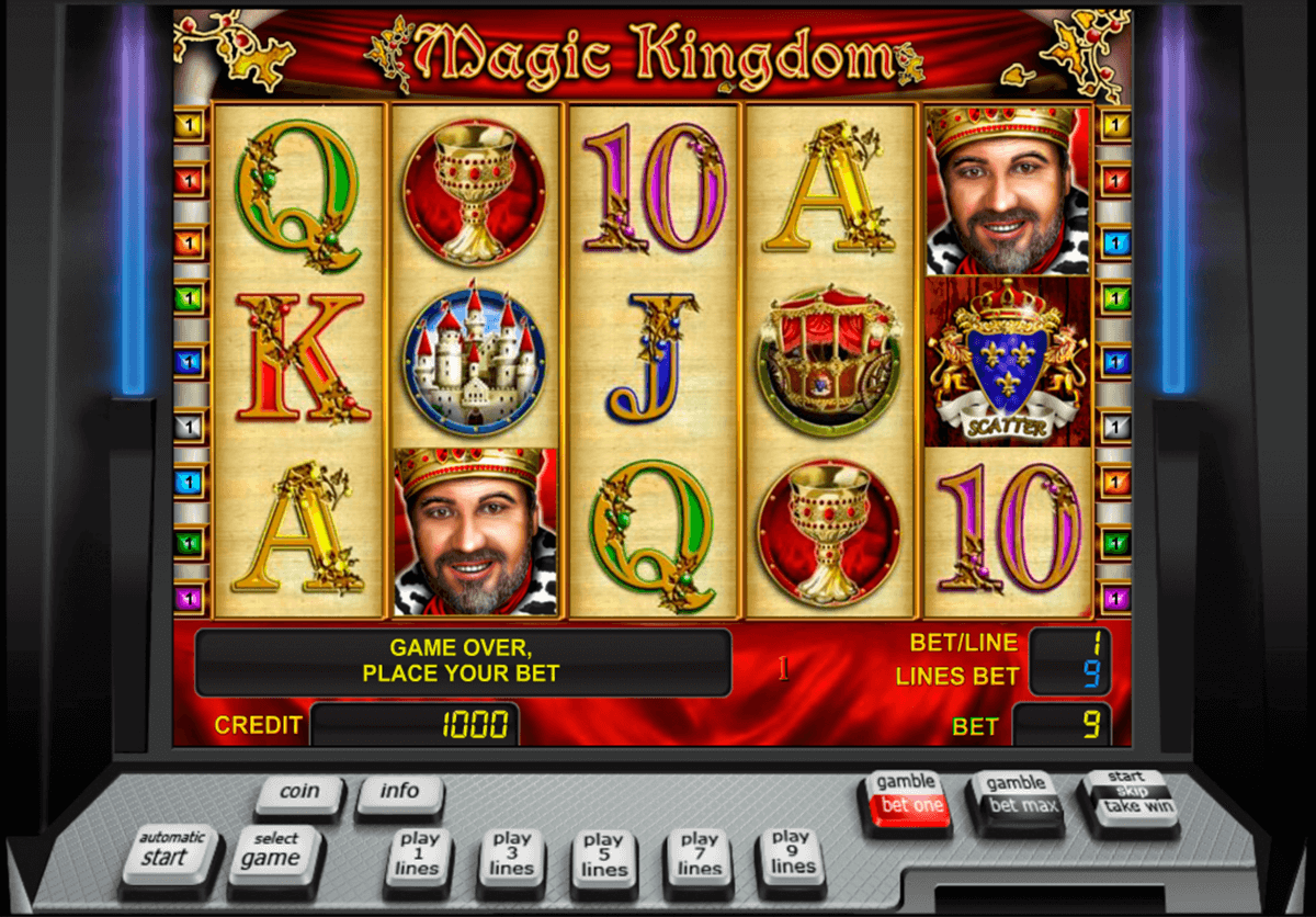 magic kingdom novomatic slot machine 