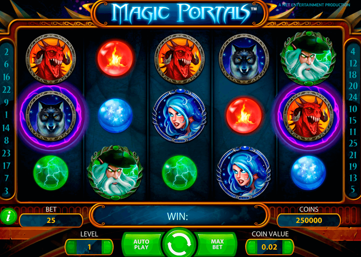 magic portals netent slot machine 
