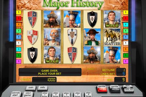 major history novomatic slot machine 