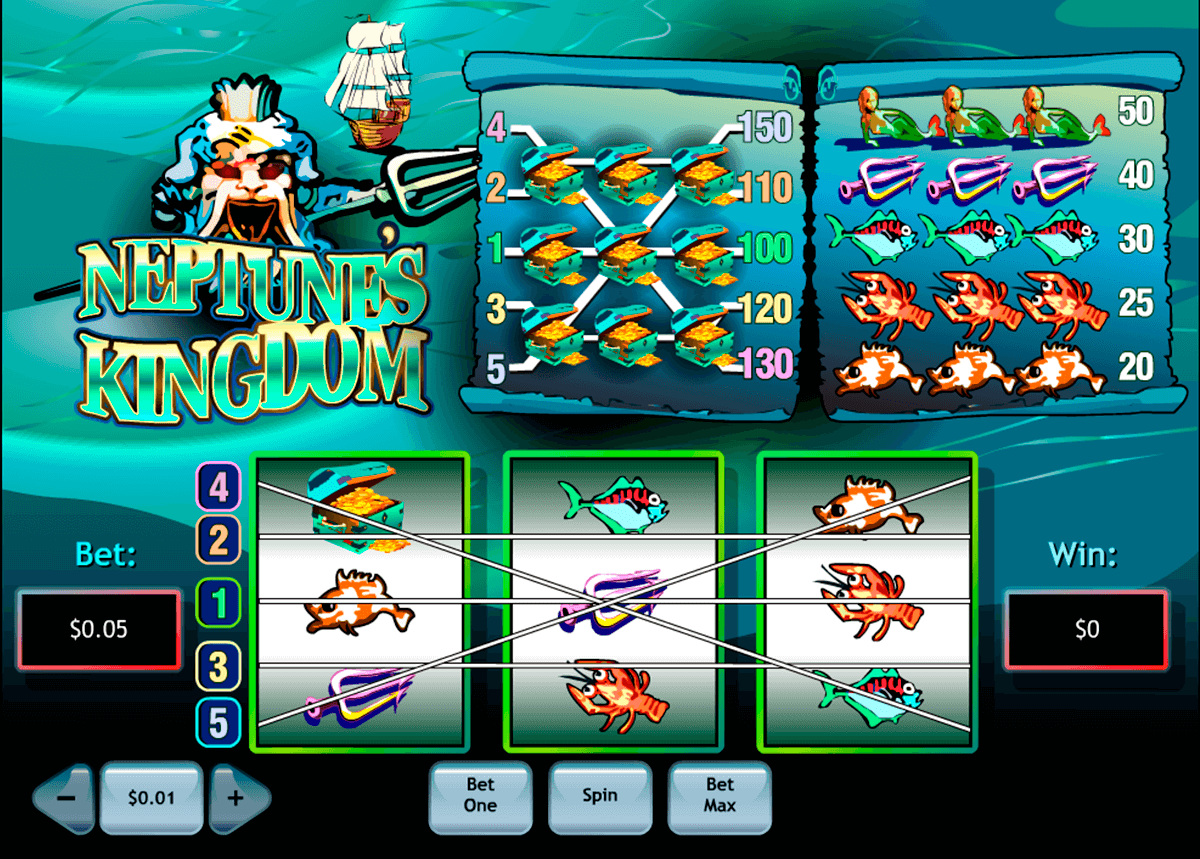 neptunes kingdom playtech slot machine 