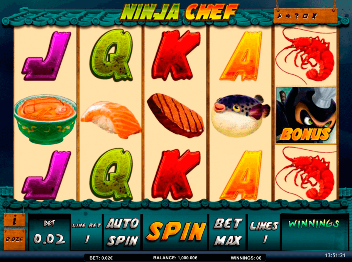 ninja chef isoftbet slot machine 