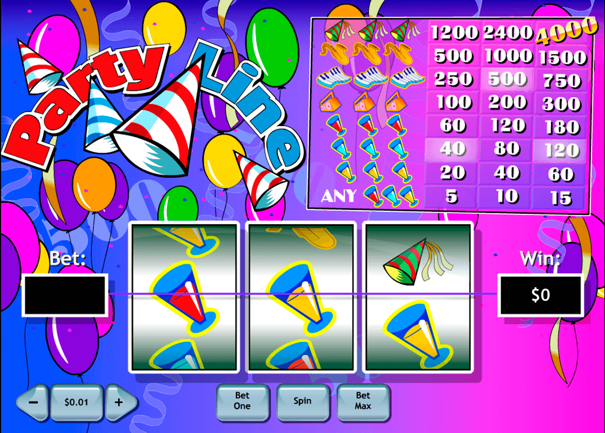party line playtech slot machine 