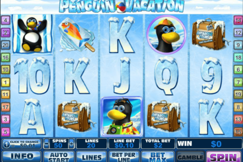 penguin vacation playtech slot machine 