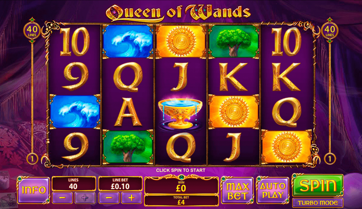 queen of wands playtech slot machine 