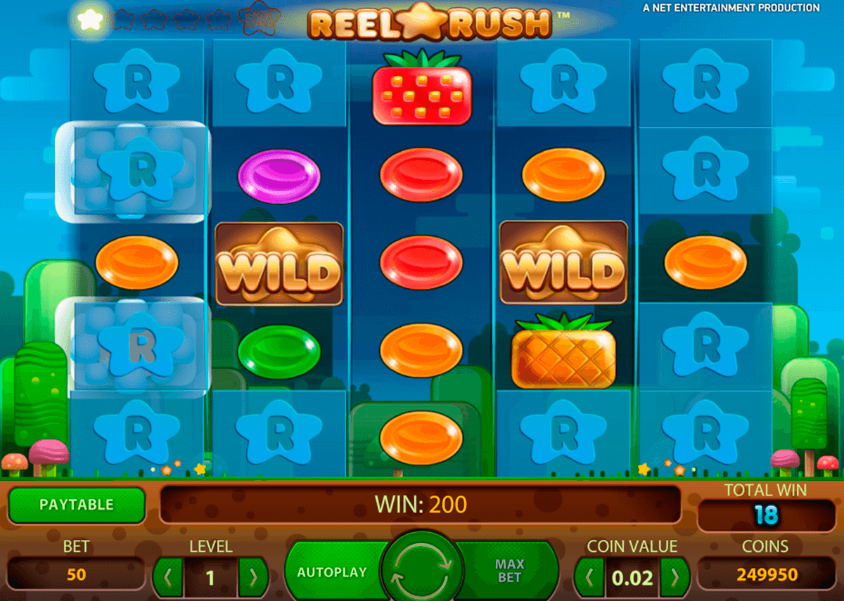 reel rush netent slot machine 