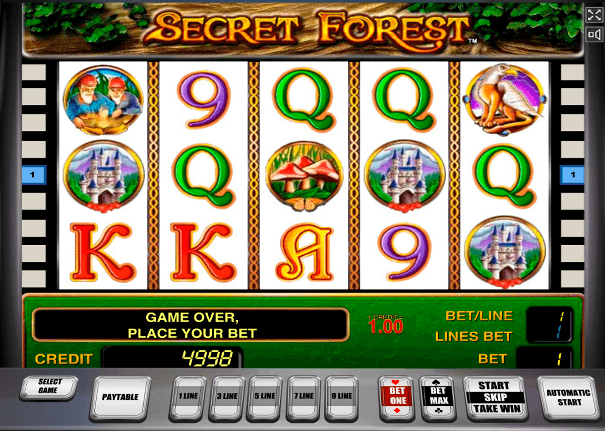 secret forest novomatic slot machine 