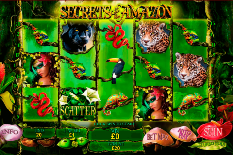 secrets of the amazon playtech slot machine 