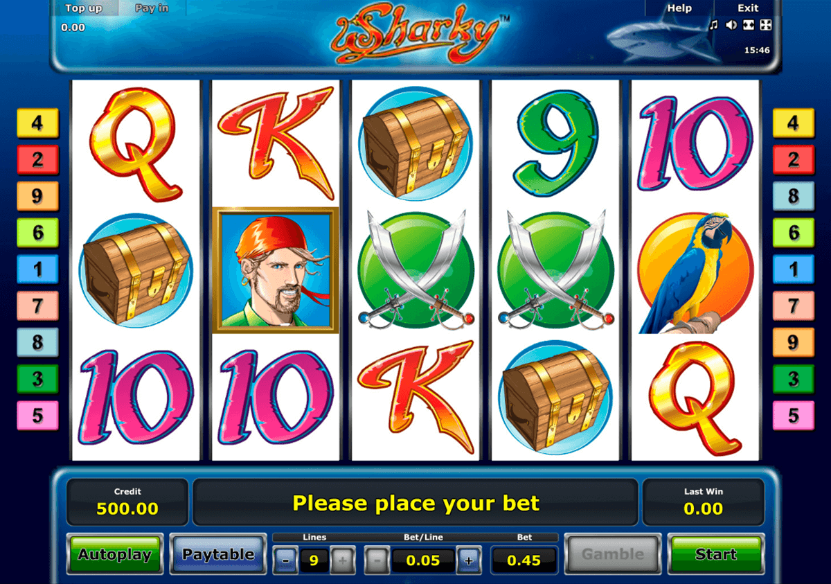 Sharky Slot Machine