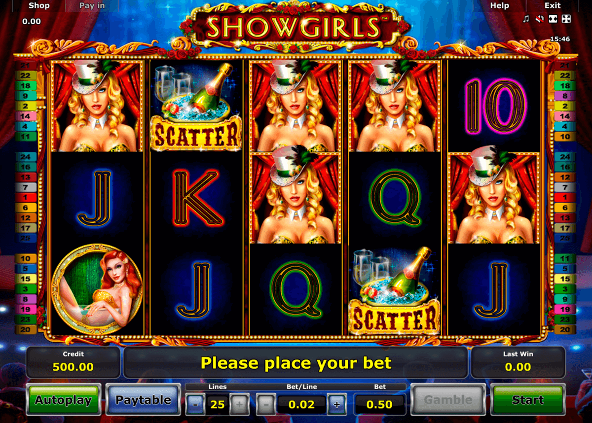 showgirls novomatic slot machine 
