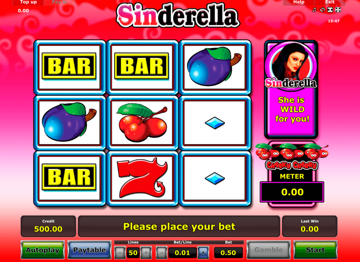 sinderella novomatic slot machine 