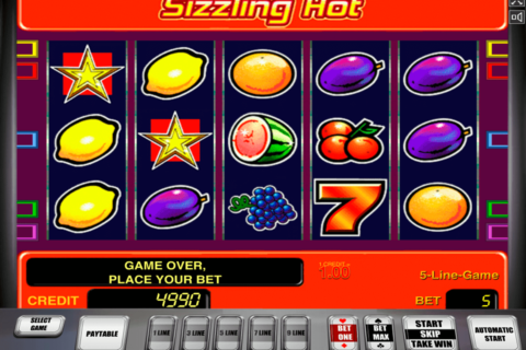 sizzling hot novomatic slot machine 