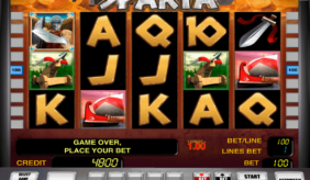 sparta novomatic slot machine 