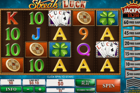 streak of luck playtech slot machine 