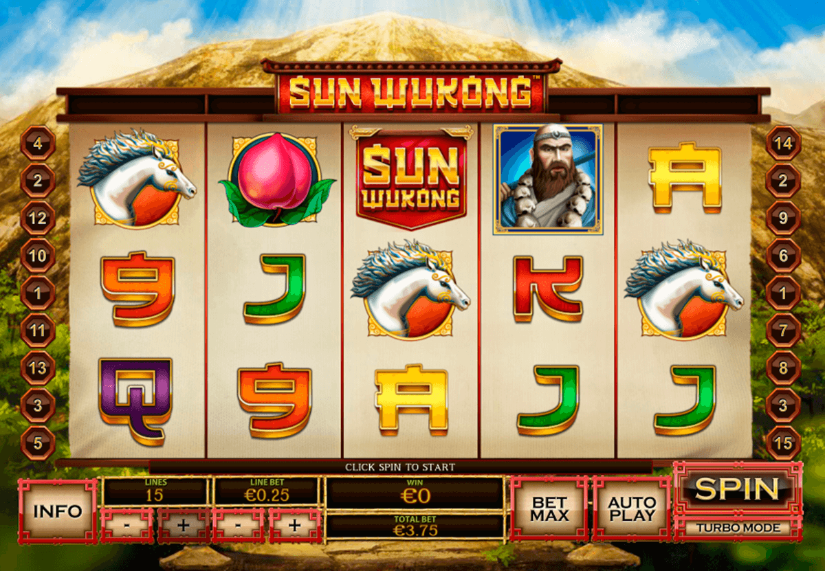 sun wukong playtech slot machine 
