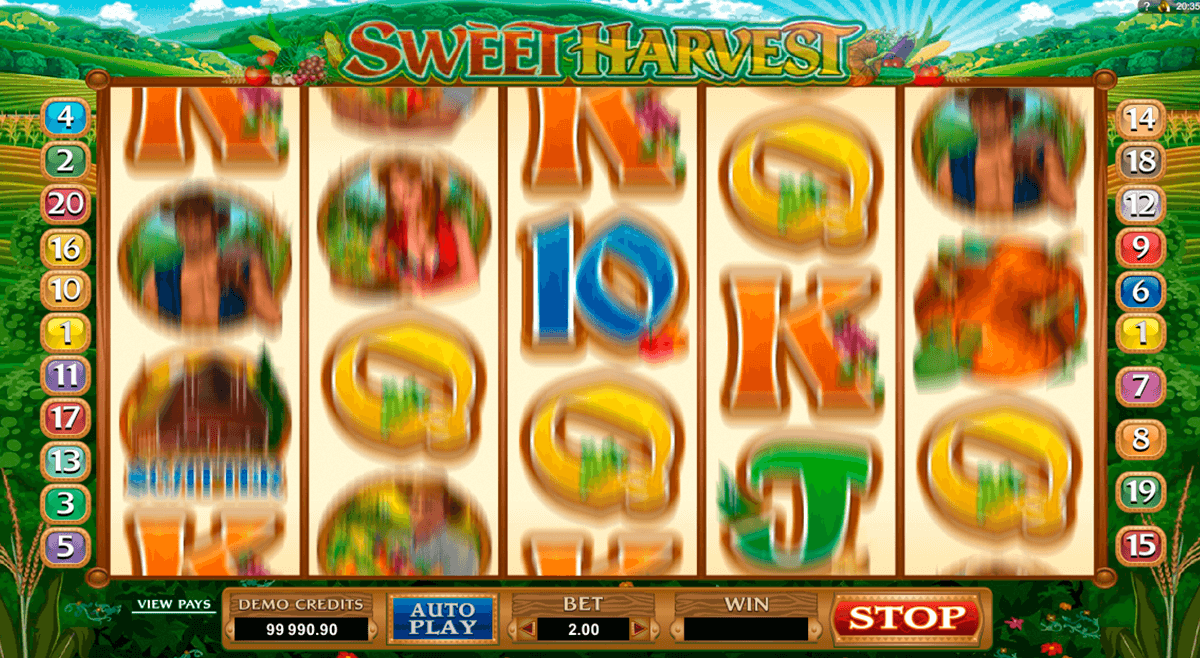 sweet harvest microgaming slot machine 