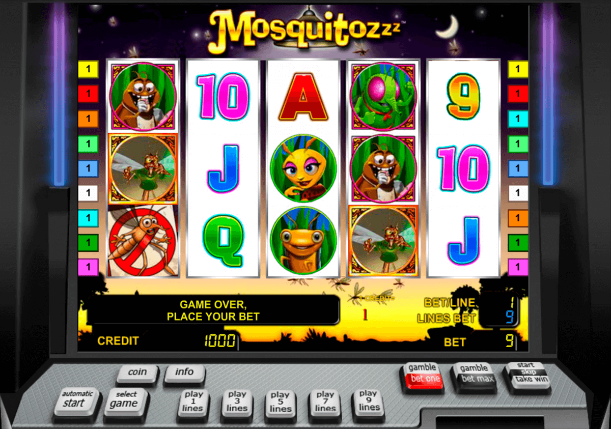 the mosquitozzz novomatic slot machine 