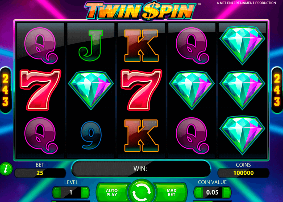 twin spin netent slot machine 