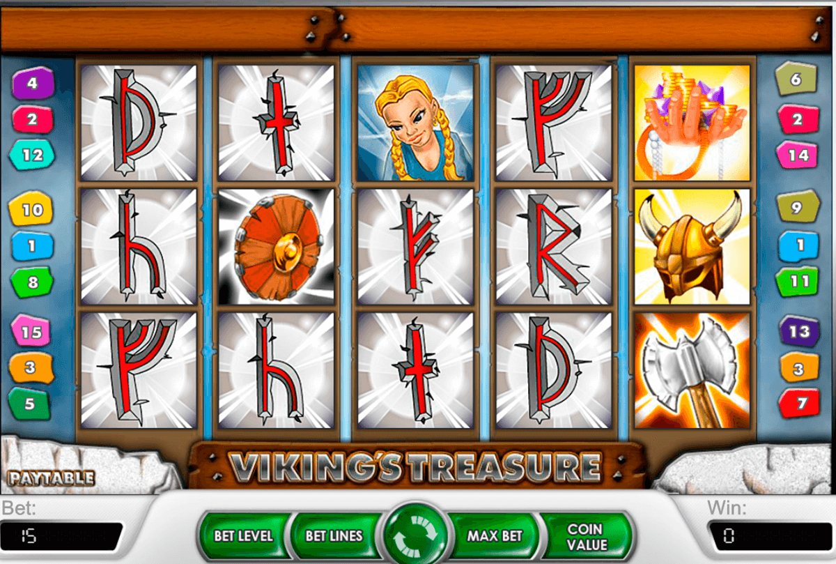 vikings treasure netent slot machine 
