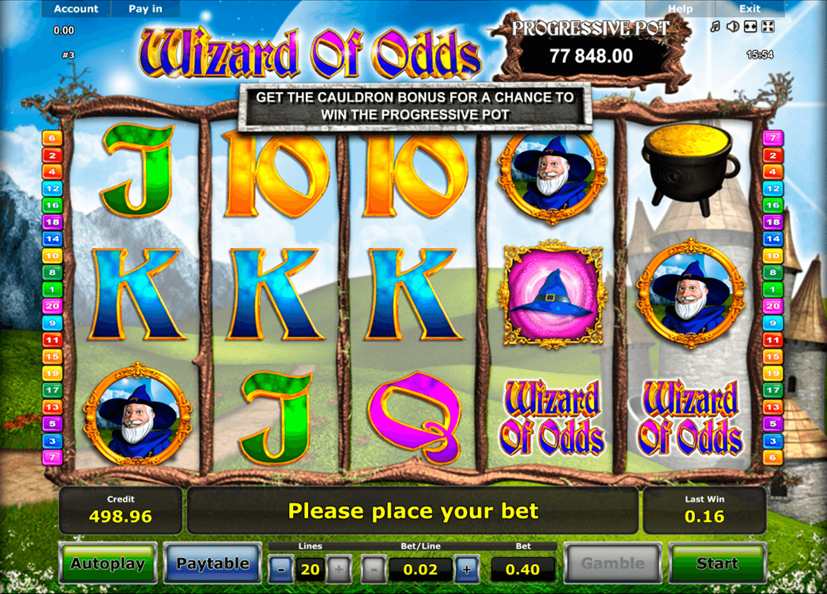 wizard of odds novomatic slot machine 